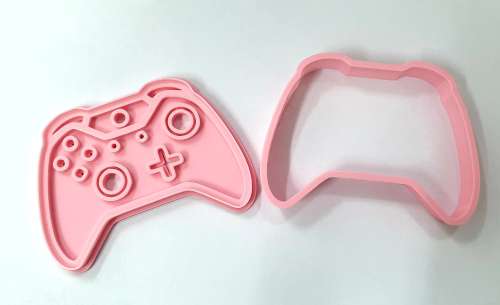 Xbox Game Controller Cookie Cutter And Embosser - Click Image to Close